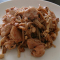 nomasa's cooksnap of when they made 金ごまと鶏えのきのポン酢炒め.