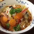 メスひでよし's cooksnap of when they made ポトフ風コンソメ野菜スープｘ帯うどん.