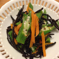 ちーぬさ's cooksnap of when they made 我が家の✿おくらとひじきの栄養満点和え✿.