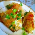 ニコニコまっきー's cooksnap of when they made ベーコン大葉の餃子フライ.