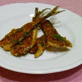 mako♡ばぁ's cooksnap of when they made 捨てちゃだめっ☆秋刀魚の骨せんべい.