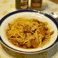 woailiaoli's cooksnap of when they made 簡単★なすとツナのトマトパスタ.