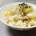 テンちゃん♪'s cooksnap of when they made 塩豚でサツマイモご飯.