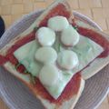 しらたまひめ's cooksnap of when they made ★子供が喜ぶピザトースト★.