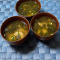 yesmama's cooksnap of when they made 里芋と海苔のお味噌汁☆仕上げは柚子香りで.