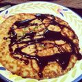 chizukano1's cooksnap of when they made たこ焼き粉で…よくわかんない焼き♬.