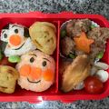 nijiko07's cooksnap of when they made アンパンマンおにぎり＊キャラ弁.