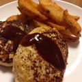 chyrrypie's cooksnap of when they made 豆腐と鶏挽肉で★ふわふわハンバーグ.