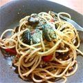 mmringo's cooksnap of when they made なすミンチパスタ♪.