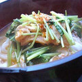 oBsession's cooksnap of when they made みつばと油揚げの卵とじ.