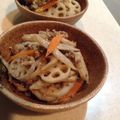 ｷﾘﾄﾘｾﾝ's cooksnap of when they made レンコンとごぼうの肉みそ炒め.