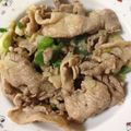 くらちょむ's cooksnap of when they made 豚肉のねぎ塩ダレ丼.