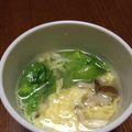 和みなみ's cooksnap of when they made 山盛りレタスのたまごスープ.