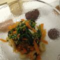 みやはな's cooksnap of when they made ホウレンソウとチクワのわさび醤油和え.