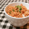 narimimama's cooksnap of when they made 鮭の水煮缶で作るそぼろ.
