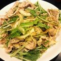 もじゃーさん's cooksnap of when they made 豚しゃぶと水菜のサラダ.