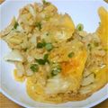 piyoko0608's cooksnap of when they made キャベツの卵とじ.