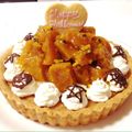 amin＊'s cooksnap of when they made 秋☆ハロウィンに☆かぼちゃのタルト.