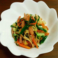 lalapa1025's cooksnap of when they made ニラと人参とエリンギのさっぱり酢炒め.