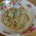 saya1116's cooksnap of when they made アボカドとキャベツのミルクスープパスタ☆.