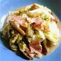 みくじゅん's cooksnap of when they made なすとキャベツとベーコンの味噌炒め.