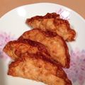 ゆきぷさん's cooksnap of when they made 鶏胸肉の揚げ餃子.
