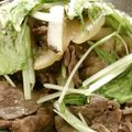 かろ～な's cooksnap of when they made 水菜と牛肉の御飯がすすむ炒めもの.