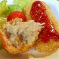 かたよく's cooksnap of when they made 里いものとろ～りクリームコロッケ.