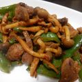 あずちもも's cooksnap of when they made 醤油麹で旨味UP☆砂肝・しし唐の花椒炒め.