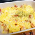 つーちゃん29's cooksnap of when they made ジャーマンポテマヨ焼き★.