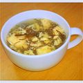 pｉchan's cooksnap of when they made ﾀﾞｲｴｯﾄもずくｽｰﾌﾟ.
