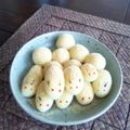 ほよん's cooksnap of when they made ほっこりおいしい♫さつまいも月見団子☆.