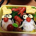もんちゃんのママ's cooksnap of when they made お弁当　水族館編.