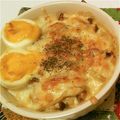 mim3's cooksnap of when they made ハンバーググラタン.