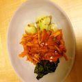 Qookoocoo's cooksnap of when they made チンゲン菜と人参のオイスターソースがけ.