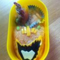 ＊mayu＊＊'s cooksnap of when they made ☆キョウリュウジャー キャラ弁☆.