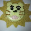 〜お鶴〜's cooksnap of when they made キャラ弁おかずに♡ライオンさん.