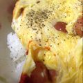 マキノん's cooksnap of when they made ☆卵焼きウインナーご飯☆.
