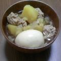 ちょこﾎｲｯﾌﾟ's cooksnap of when they made 新じゃがと鶏団子の煮物.