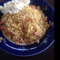 r_k_m's cooksnap of when they made 卵黄で作るパラパラ・チャーハン/中華料理.