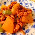 mickey127's cooksnap of when they made 簡単一品＊大根と挽き肉の食べラー炒め.