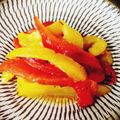 りんねる。's cooksnap of when they made 【Staub】ストウブでパプリカのマリネ.
