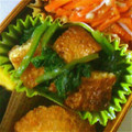スージー＆ジル's cooksnap of when they made お弁当用♪ほうれん草と油揚げの和え物.