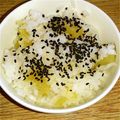 マユマユコ's cooksnap of when they made お芋が美味しい♪さつまいもご飯.