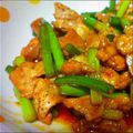 櫻あやめ's cooksnap of when they made 豚肉&にんにくの芽DEスタミナピリ辛炒め.