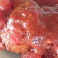 ﾘｮｸﾀﾝ's cooksnap of when they made 簡単、トマト煮込みハンバーグ♪.