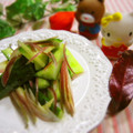 いりこ☆'s cooksnap of when they made きゅうりと茗荷で変わりナムル風.