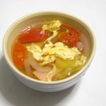 miino's cooksnap of when they made トマトと卵のスープ.
