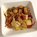leonald's cooksnap of when they made ヘルシー？豚キムチ☆.