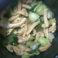 ますみLOVE's cooksnap of when they made 油揚げとチンゲンサイと卵の煮浸し.